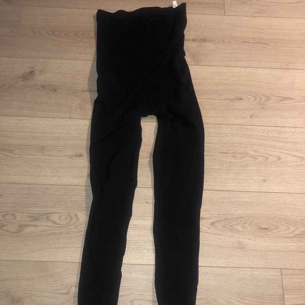 Spanx Mama Look At Me Now Seamless Leggings Size M